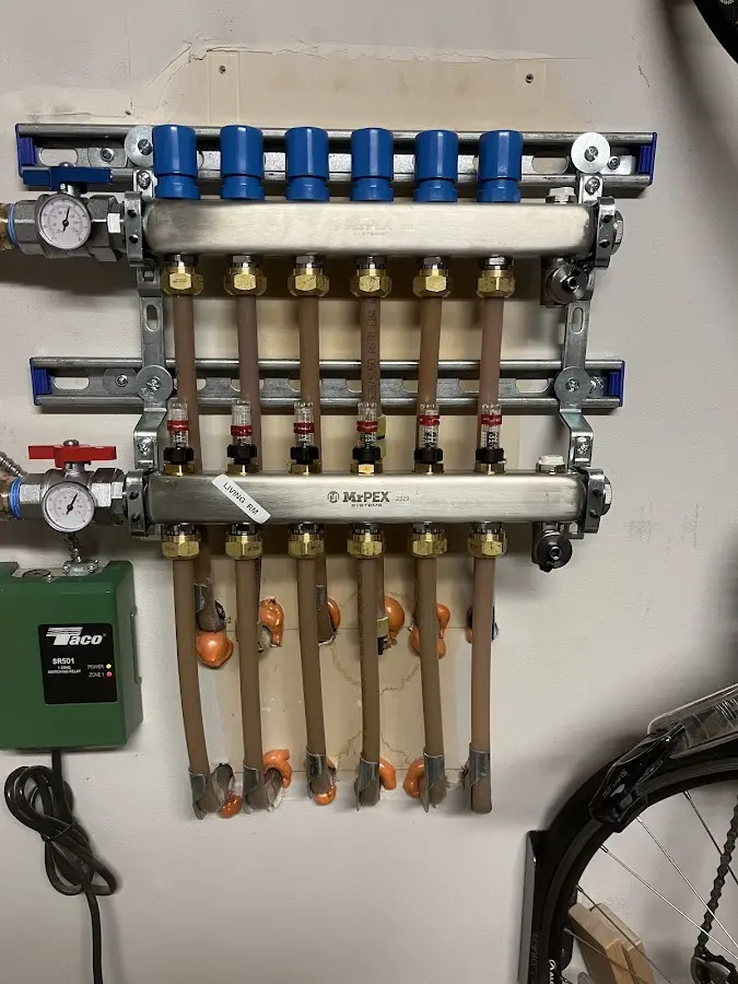 Plumber performing Leak Detection at a residential property in Alamo Heights